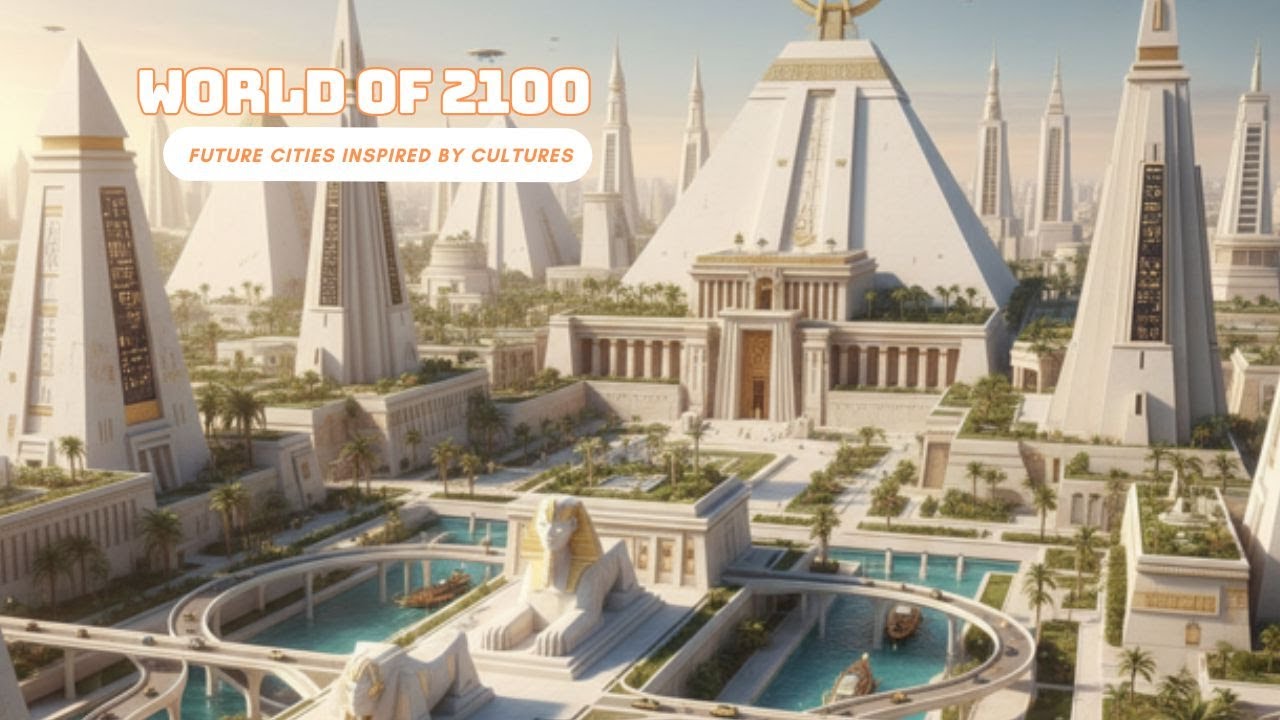 World of 2100: Future Cities Inspired by Cultures 🕌🏛️⛩️