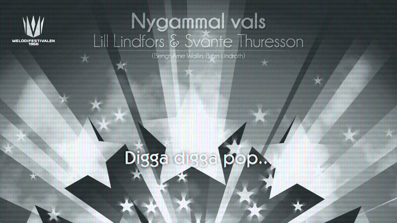 [1966] Lill Lindfors & Svante Thuresson - "Nygammal vals"