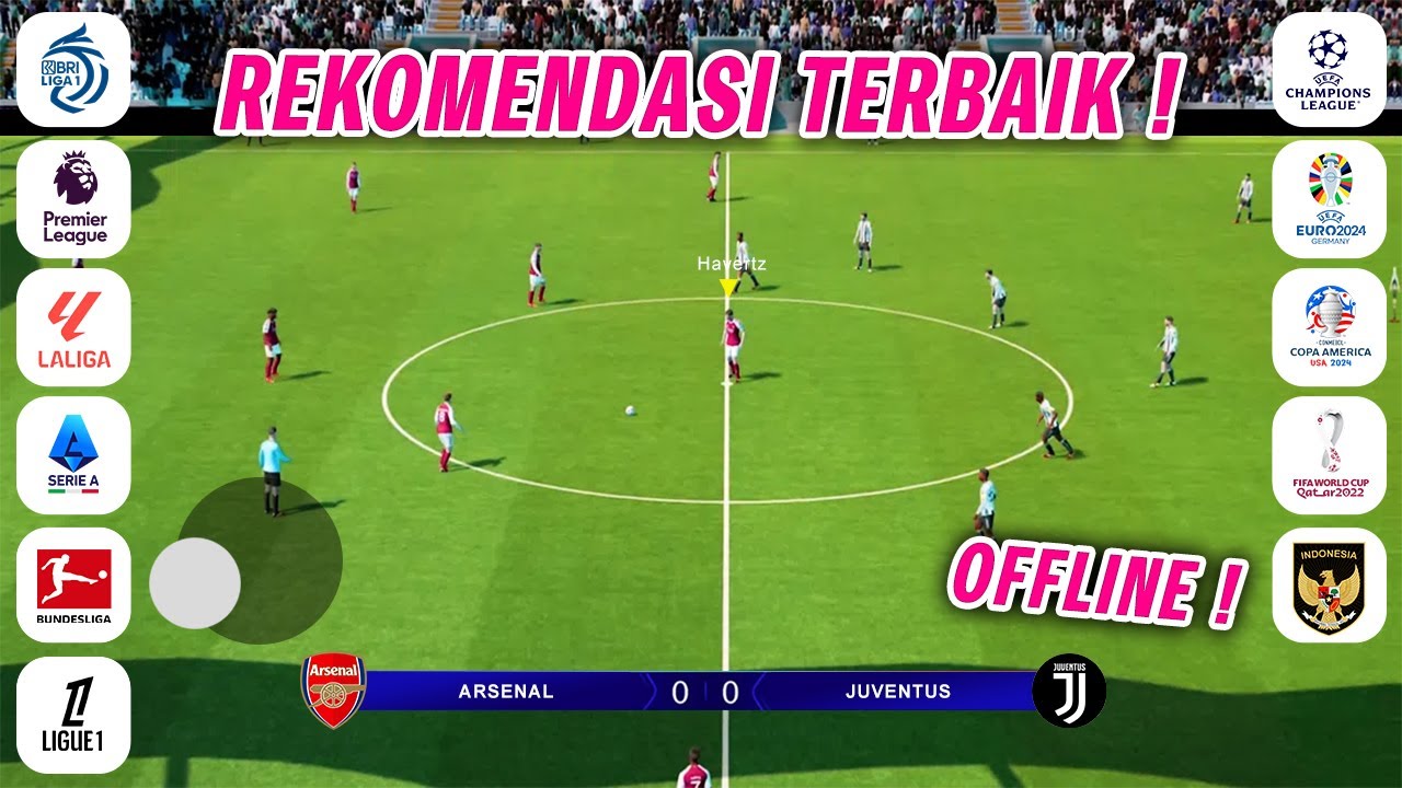 WAJIB COBA ! Game BOLA OFFLINE Ringan Terbaik Android 2025 | Ada Liga Eropa & Liga Indo Terbaru 2025