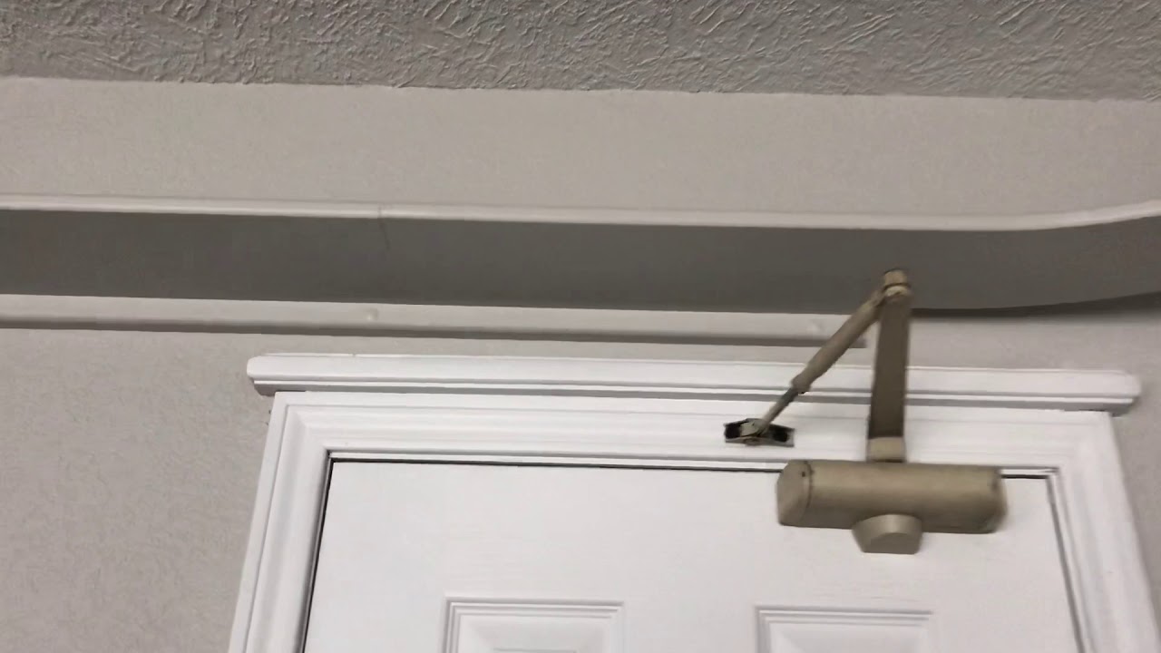 Update on my Stanley door closer