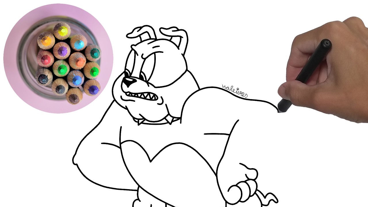 Como desenhar Spike simples e bem rápido passo a passo