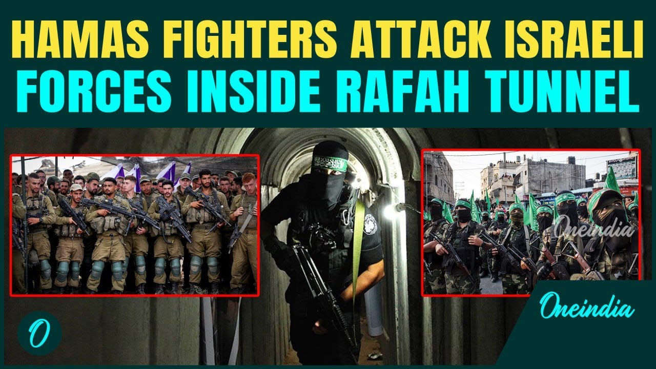 200 Hamas' Al-Qassam Fighters CLASH With IDF In Rafah Tunnels | Israeli Forces LEFT BLEEDING in Gaza