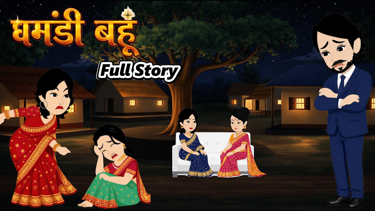 घमंडी बहू | Ghamandi Bahu | Full  Story  | Moral Story  |  Moral Kahani | Animation Story | Cartoon