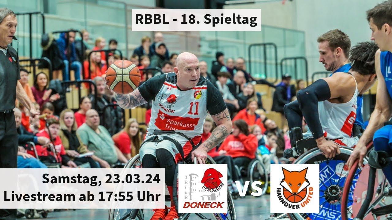 18. Spieltag RBBL: Doneck Dolphins Trier -  Hannover United