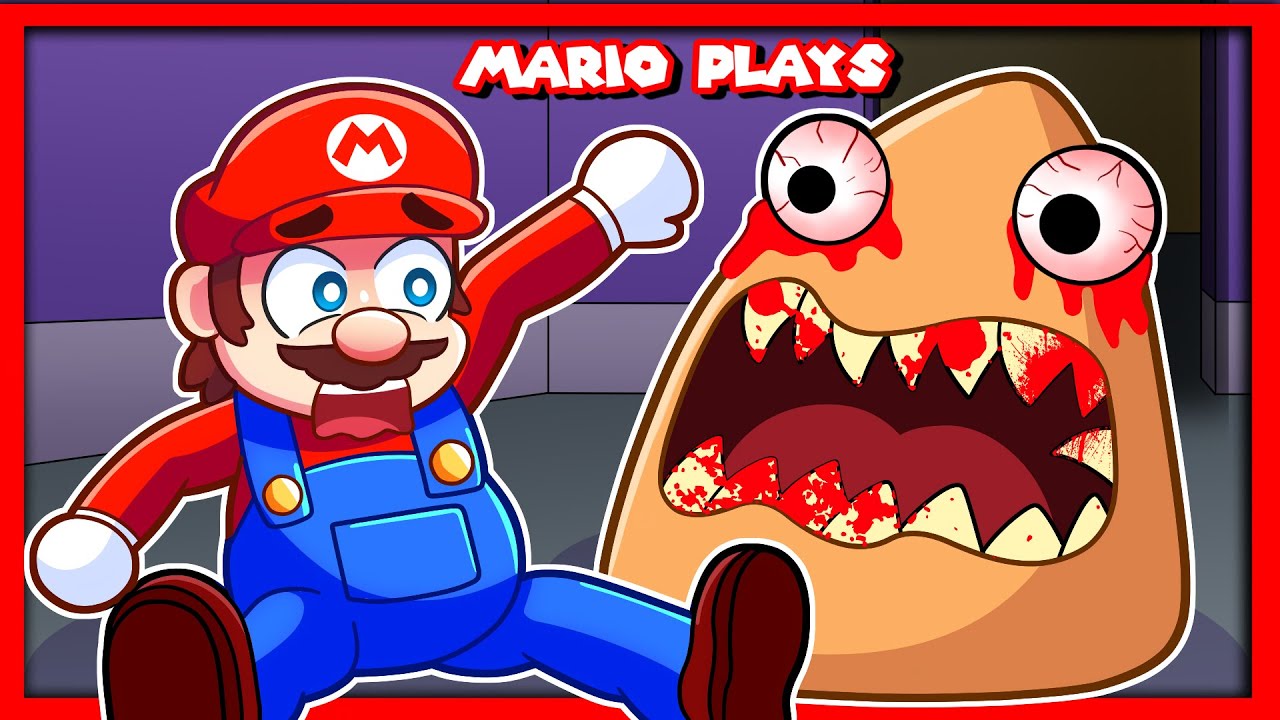 👲 ESCAPE SCARY POU.EXE [СТРАШНАЯ ИГРА] | Марио играет в «Месть Бо»