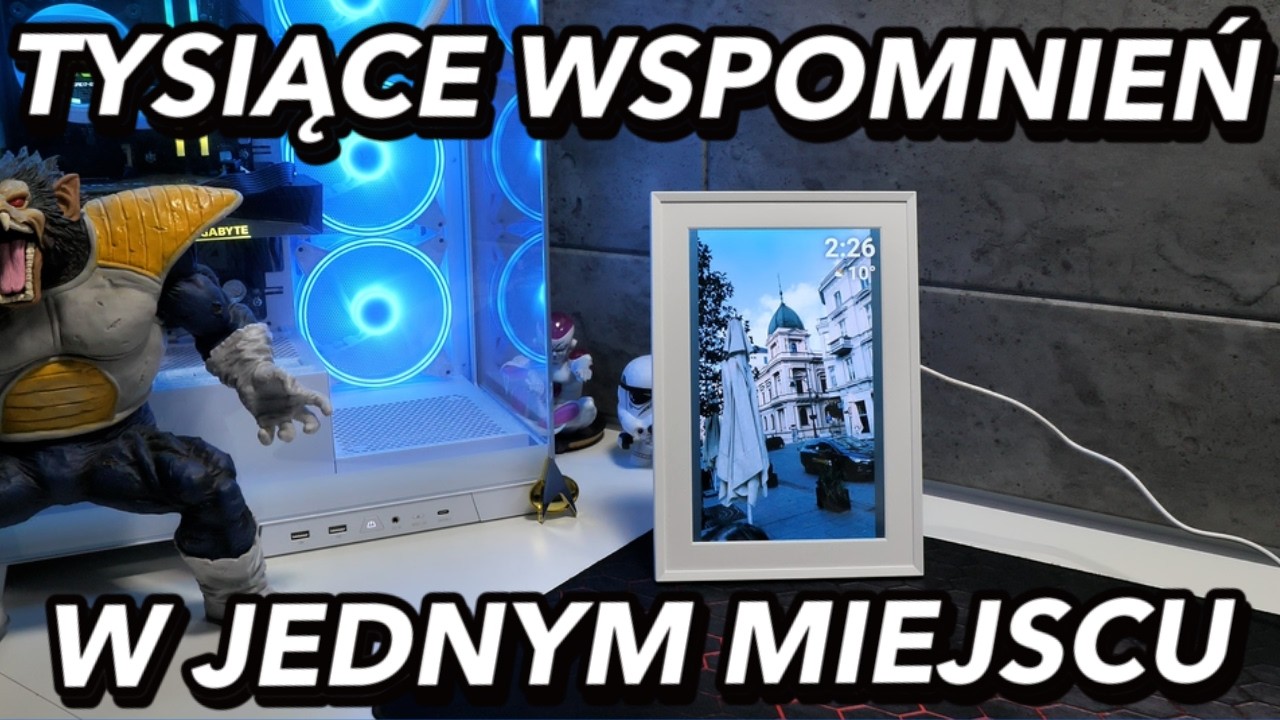 Ramka pełna wspomnień - świetna ozdoba do każdego domu  ramka cyfrowa Navitel FR101 Pro 10.1