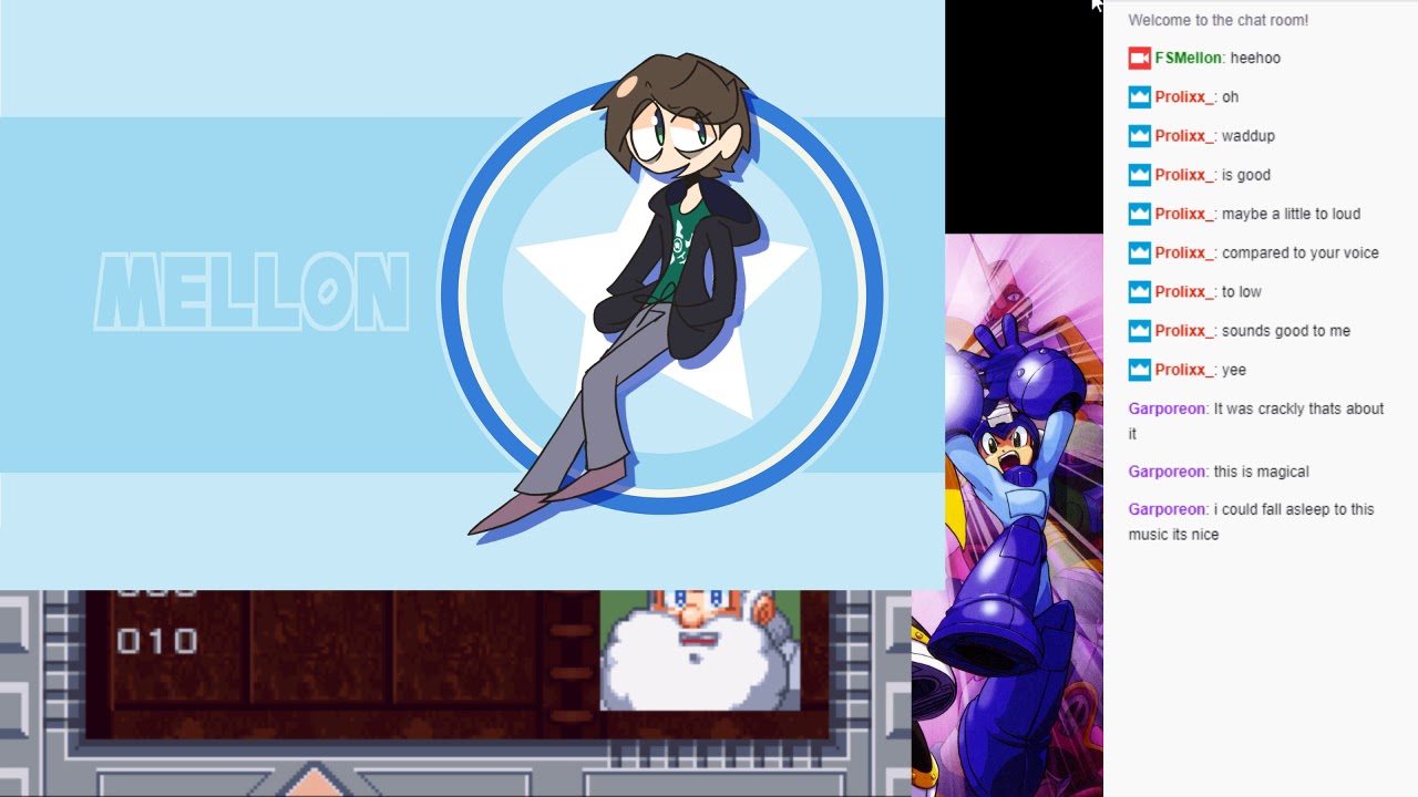 Mellon streams Mega Man & Bass SNES