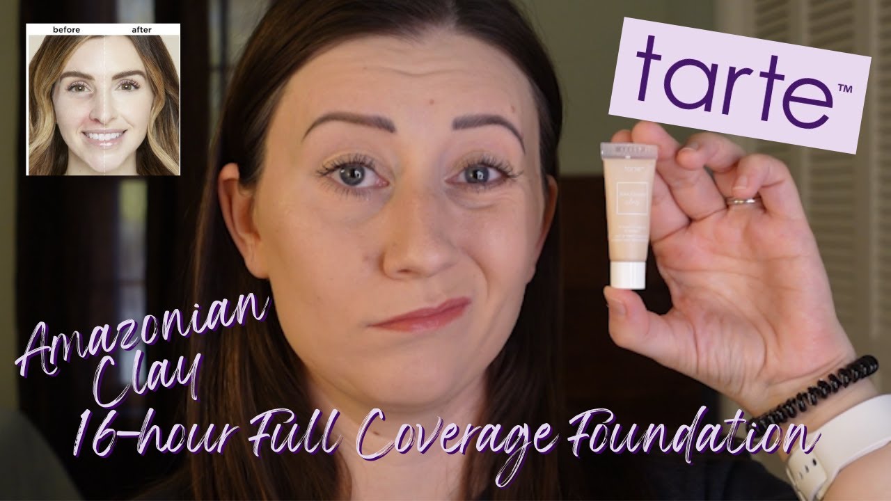 Tarte Amazonian Clay 16hr Foundation // Application & Wear Test