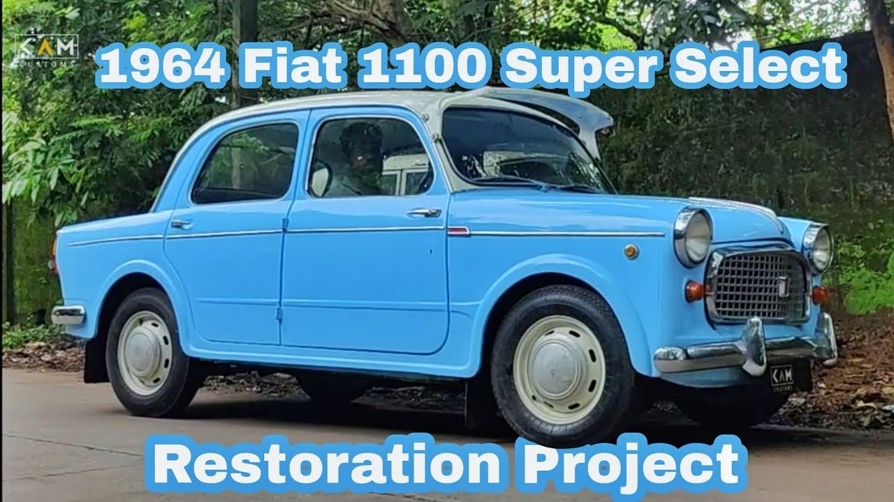 1964 Fiat 1100 Super Select Restoration by KAM Customs