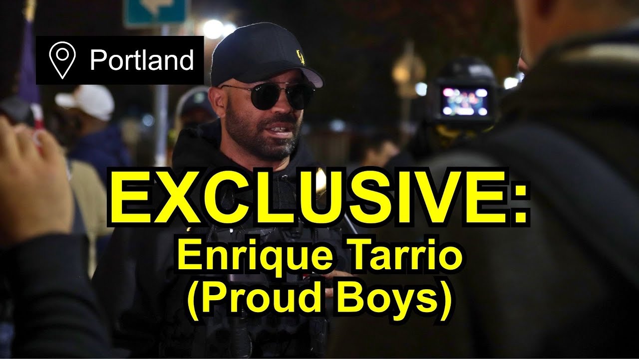 Лидер Proud Boys Энрике Таррио рассказывает о ICE и иммиграции