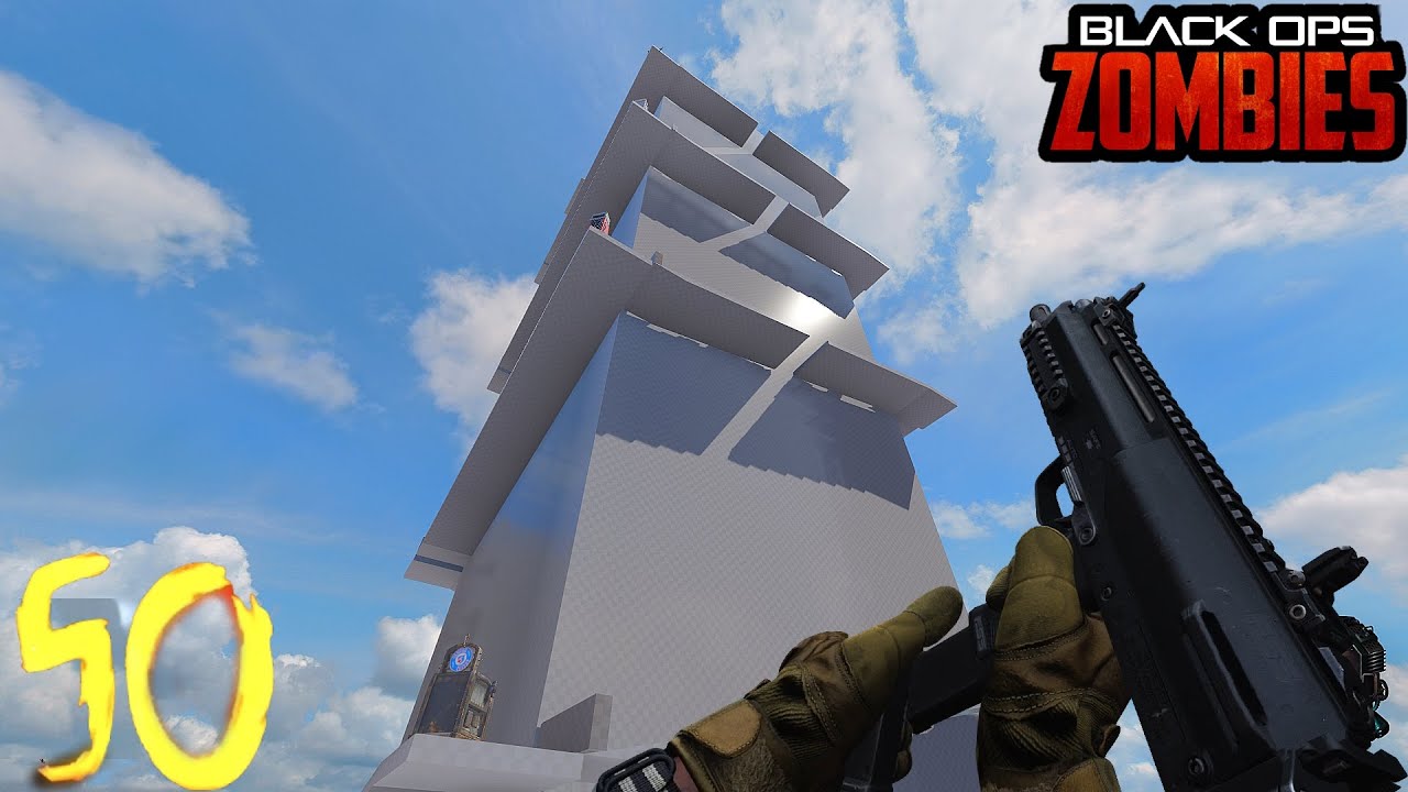 ESTA TORRE ZOMBER ES MUY DIFICIL CUSTOM ZOMBIES BUSCANDO LA CIMA | BLACK OPS 3 ZOMBIES