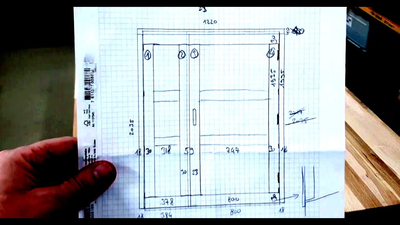 Fabrication d'une porte moustiquaire