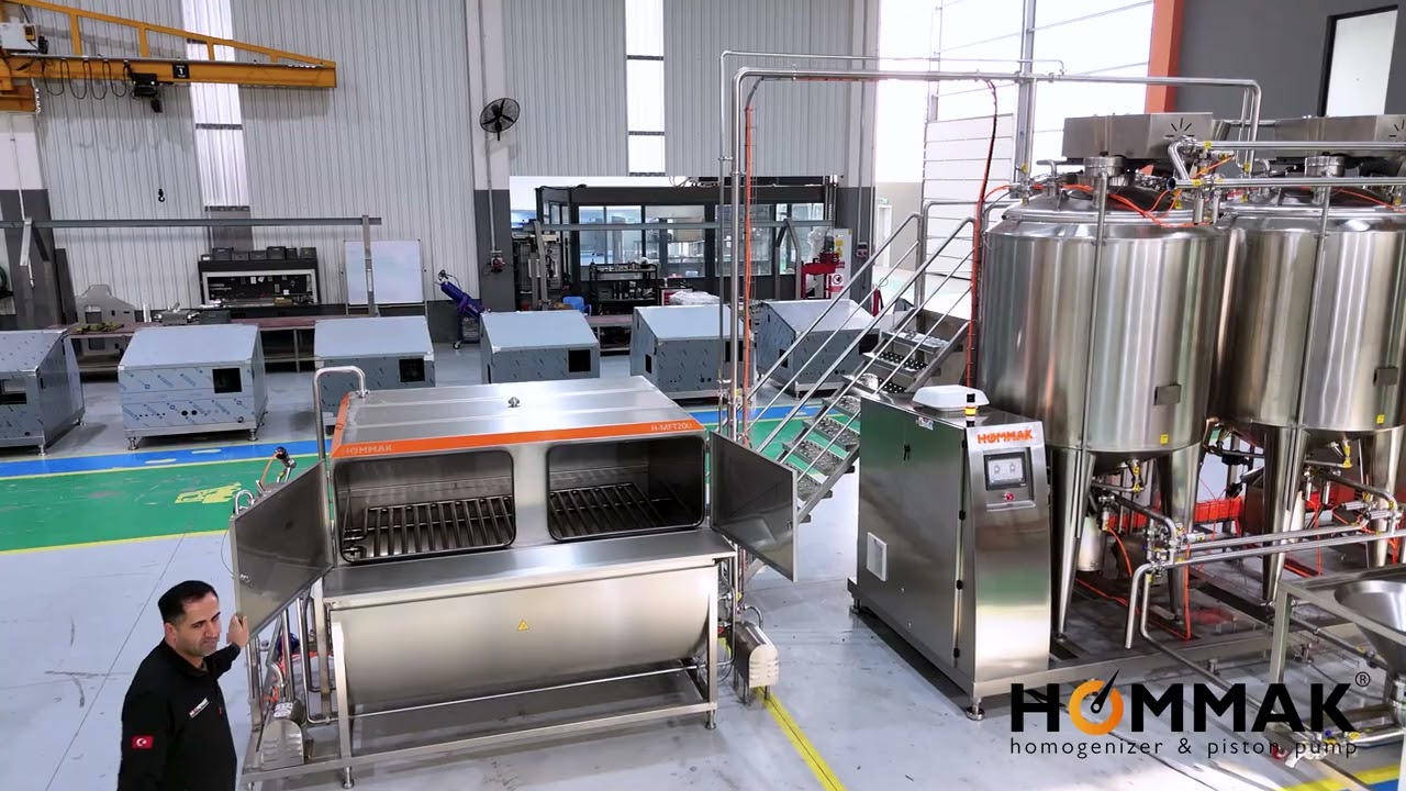HOMMAK® | Cream Cheese Production Line