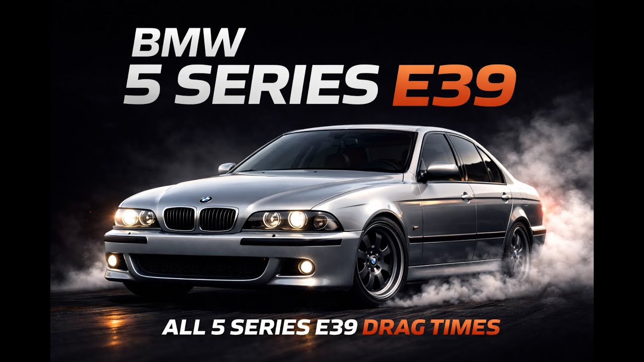 BMW 5 Series E39 – ALL Engines Drag Race (520d to M5) | BeamNG