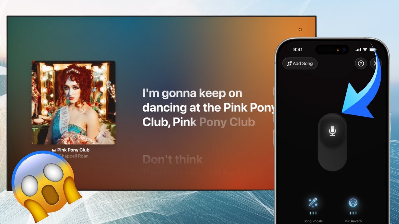 Как использовать iPhone в качестве микрофона для караоке с Apple Music Sing в tvOS 26