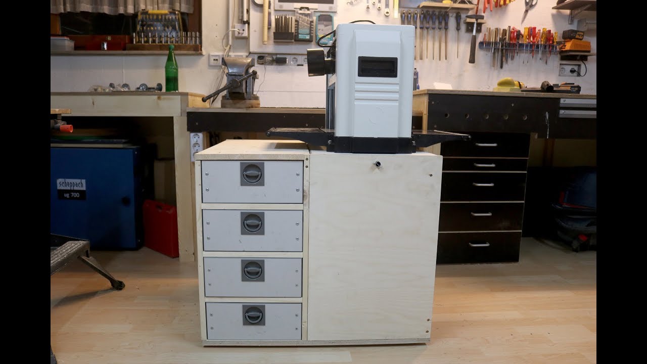 Flip Top Schrank mit Schubladen / Flip Top Tool Stand with drawers - diy