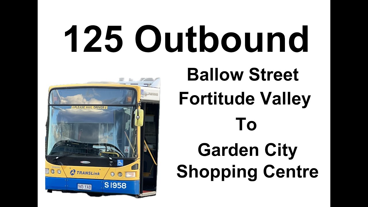 Brisbane Bus 125 Outbound