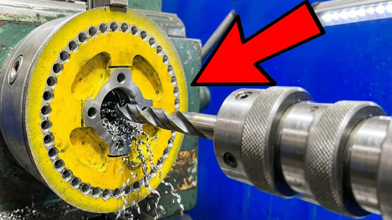 Unbelievable Lathe Work! Recreating a Heavy Gear from Scratch | Super Satisfying Machining