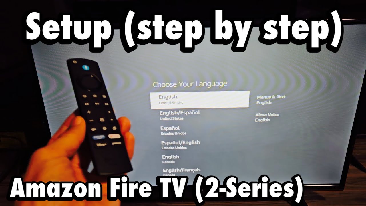 Amazon Fire TV (2-Series): How to Setup (step by step)