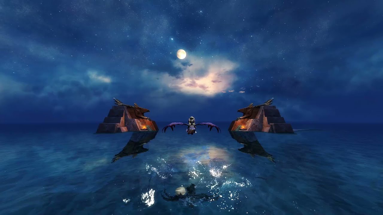 Flying Through Guild Wars 2 - Griffon Mount Showcase