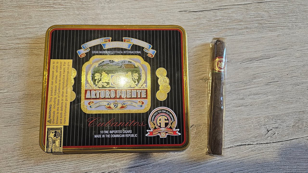 Обзор сигары Arturo Fuente Cubanitos. Идеальный недорогой подарок любителю табака