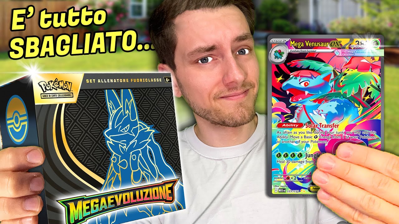 Apro in ANTEPRIMA un ETB del NUOVO Set Pok&egrave;mon MEGAEVOLUZIONI! (Ma rimango TRAUMATIZZATO...?)