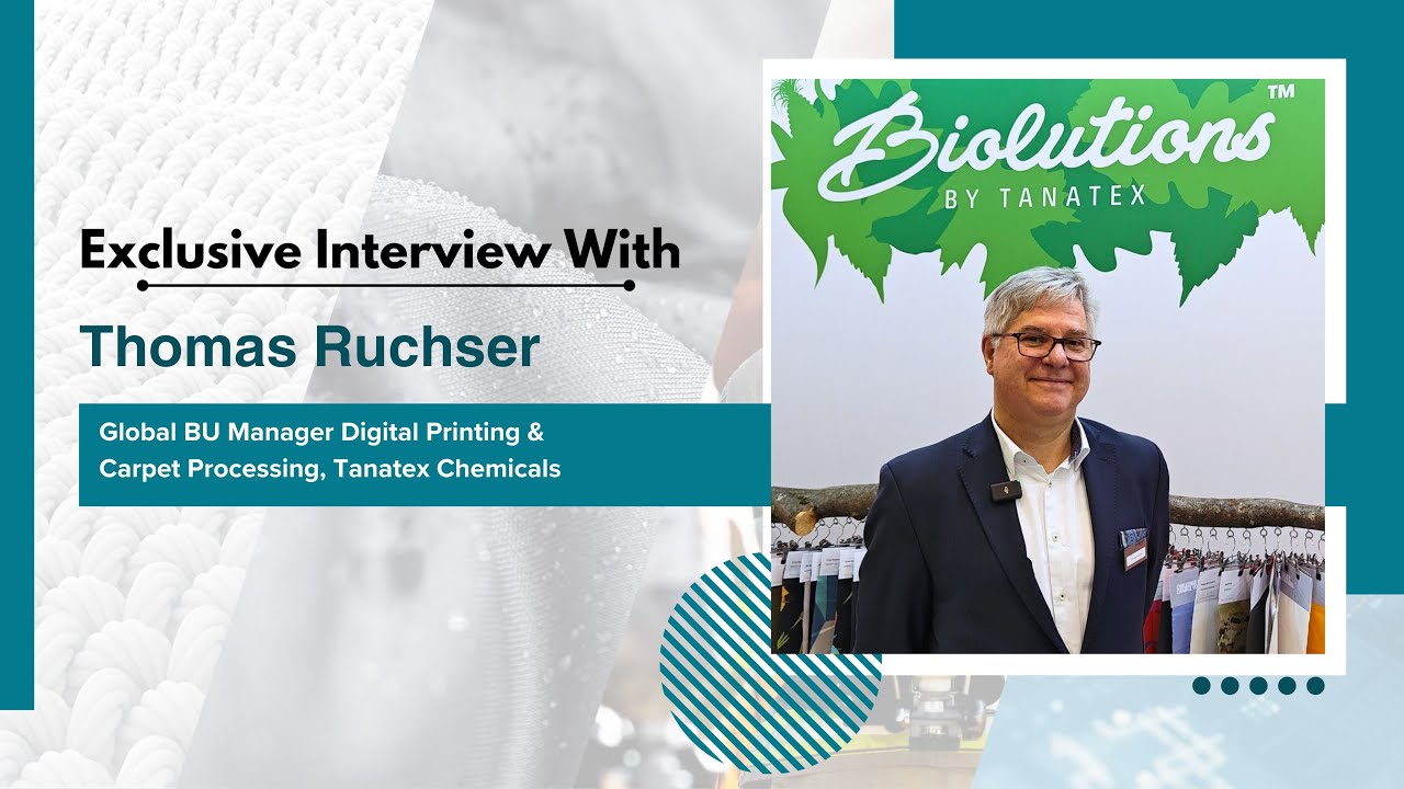 TECHTEXTIL Frankfurt 2024 | Exclusive Interview with Thomas Ruchser, Tanatex Chemicals