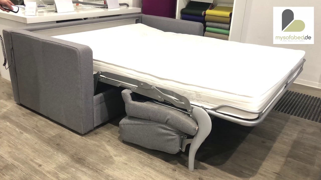 ELEKTRO Schlafsofa mit elektrischer Klappfunktion von sofaplus - mysofabed.de