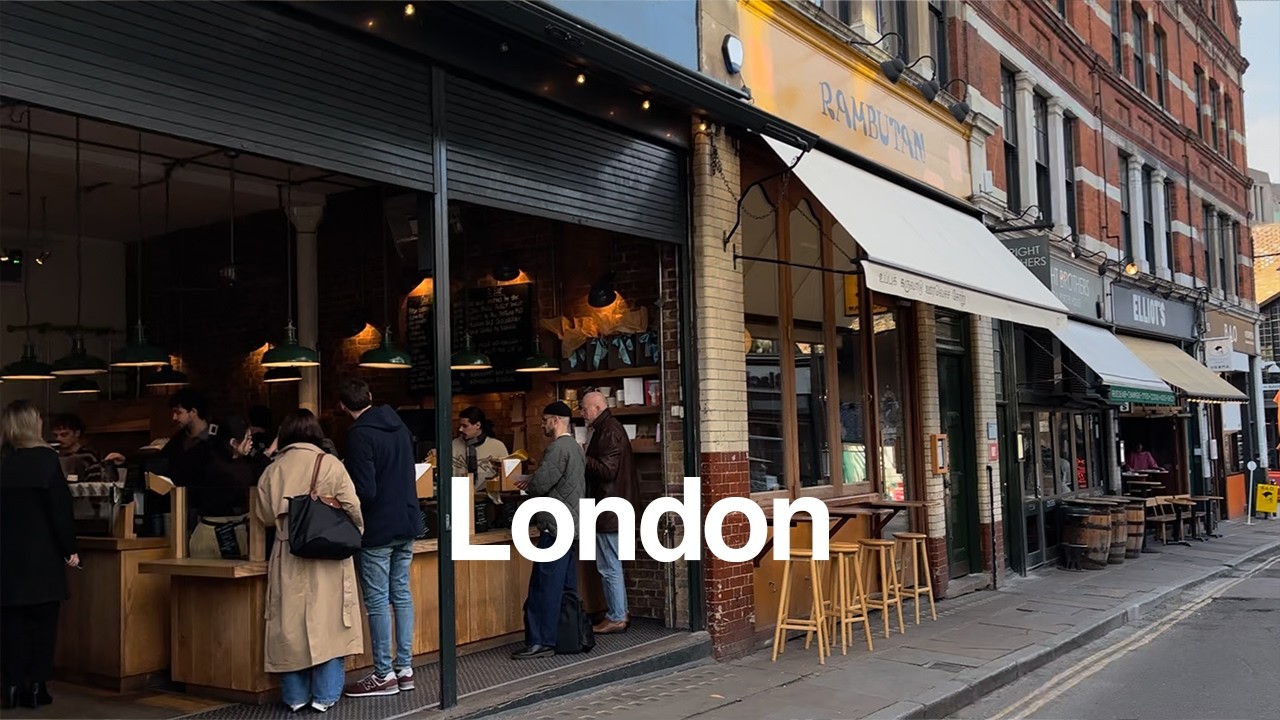 POV Central London Walking Tour - Borough and City of London on a Sunny Afternoon | ASMR