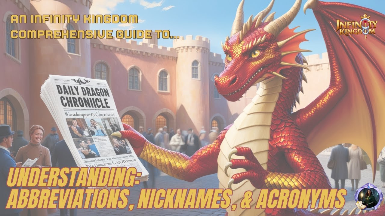 A Comprehensive Guide to Understanding Infinity Kingdom: Abbreviations, Nicknames, & Acronyms