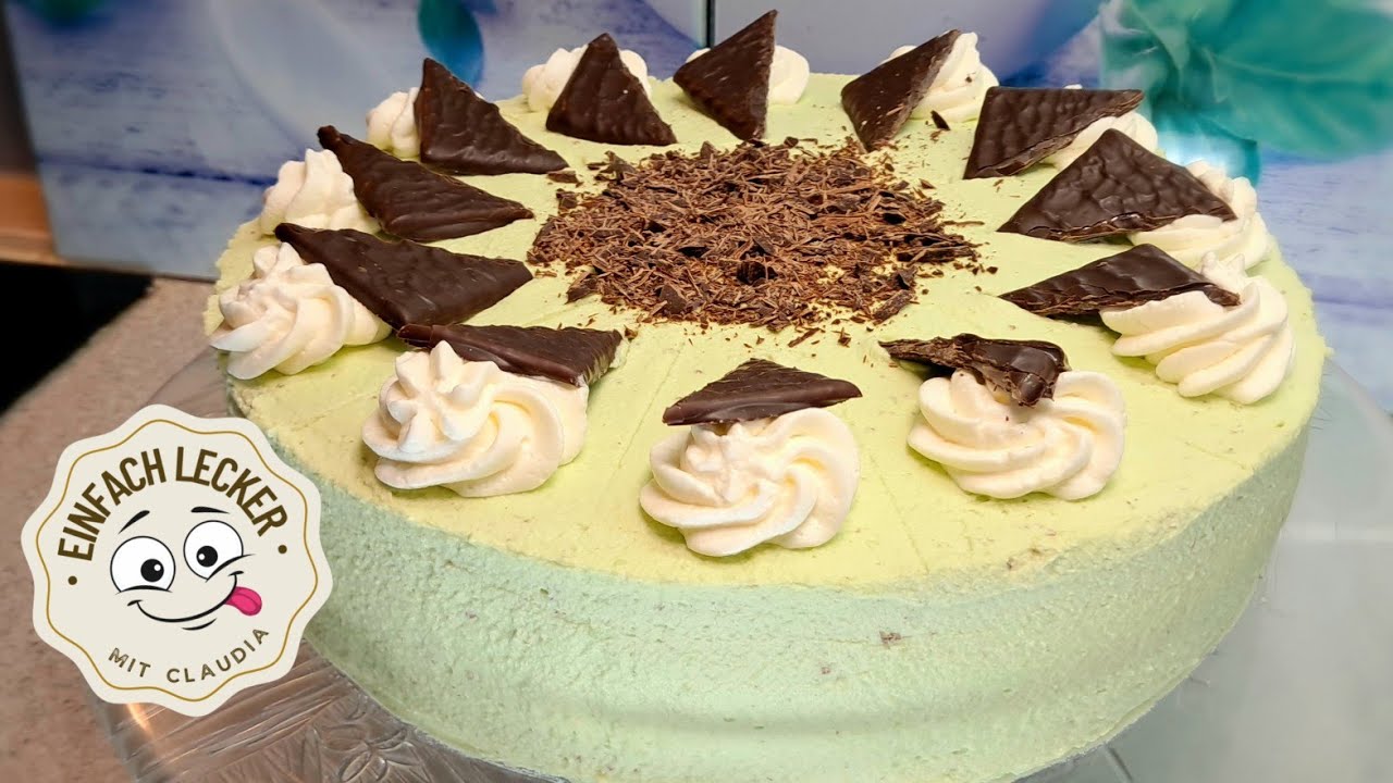 After Eight-Torte, einfach und 😋
