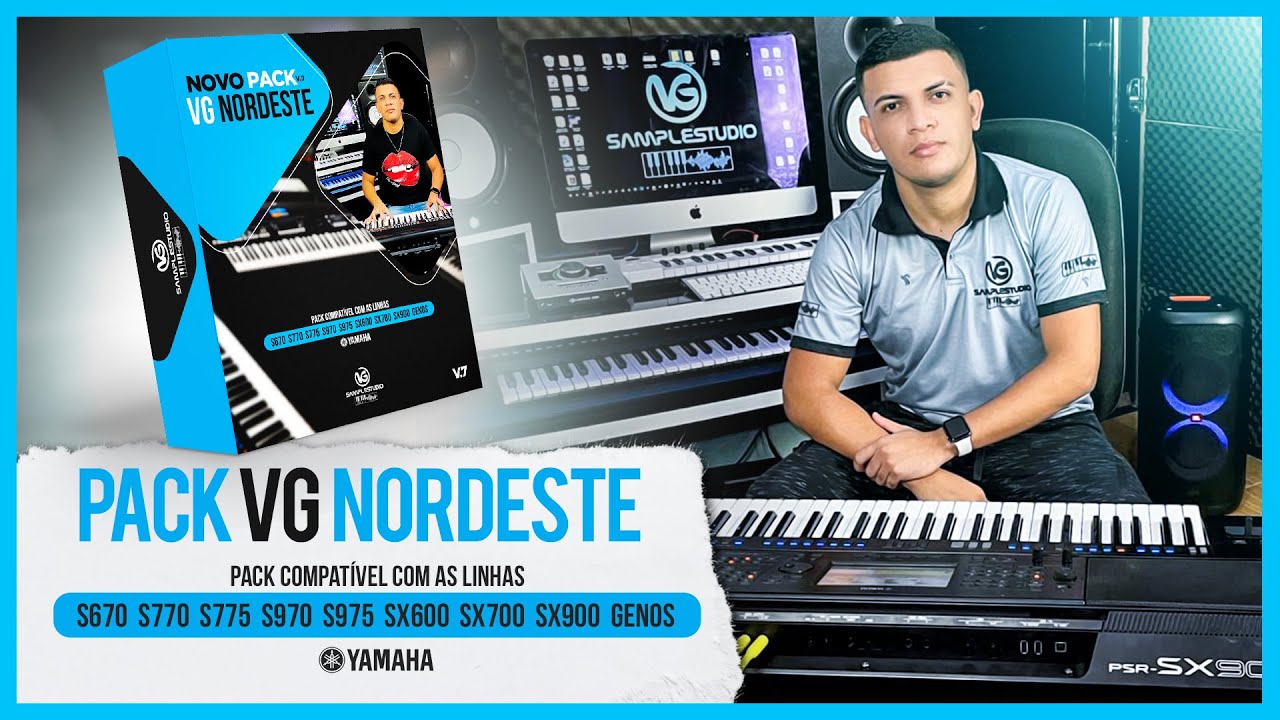 PACK VG NORDESTE - RITMOS SAMPLEADOS S670\S770\S775\S970\S975\SX600\SX700-SX900\GENOS