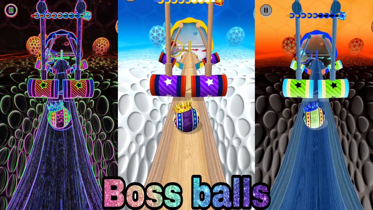 Boss balls amazing time - going balls epic levels (portal run) - 3x balls with fantastic colors