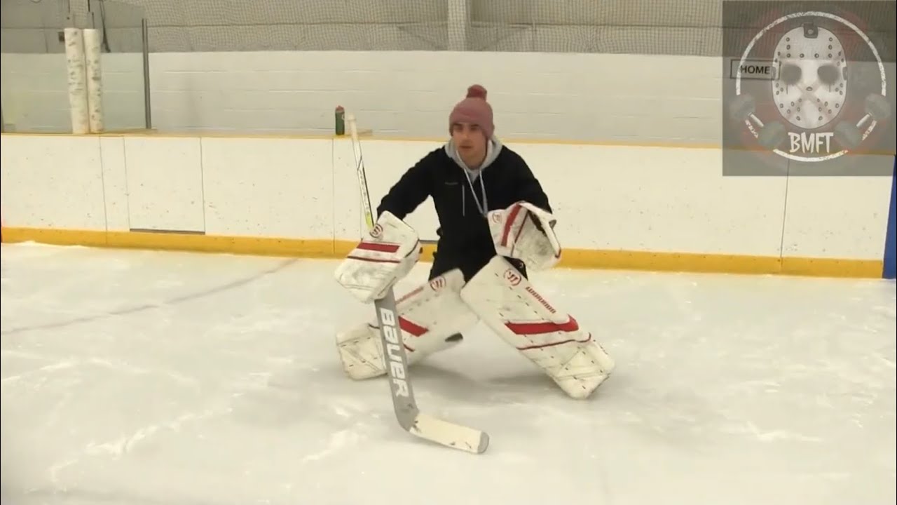 How To Butterfly Slide | Hockey Goalie Basic Series Pt. 3