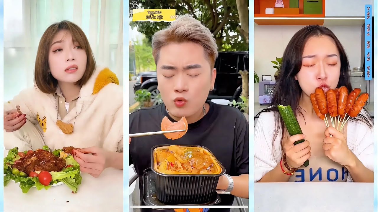 Tổng Hợp Mukbang Đồ Ăn Vặt Hay Nhất | Tạp Hóa Đồ Ăn Vặt P142