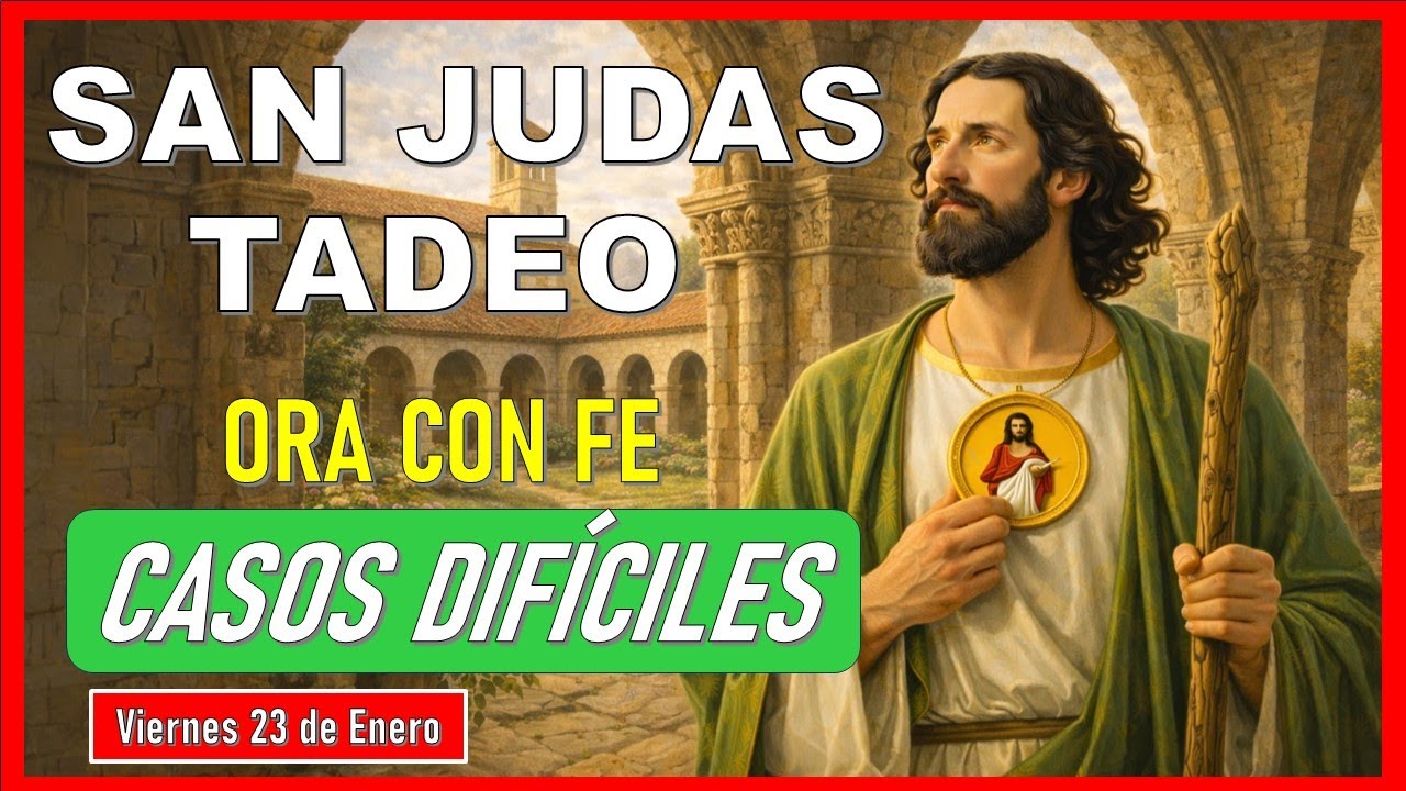 ORA CON FE A SAN JUDAS TADEO MILAGROS PARA CASOS DIFÍCILES Y DESESPERADOS #sanjudastadeo  #sanjudas