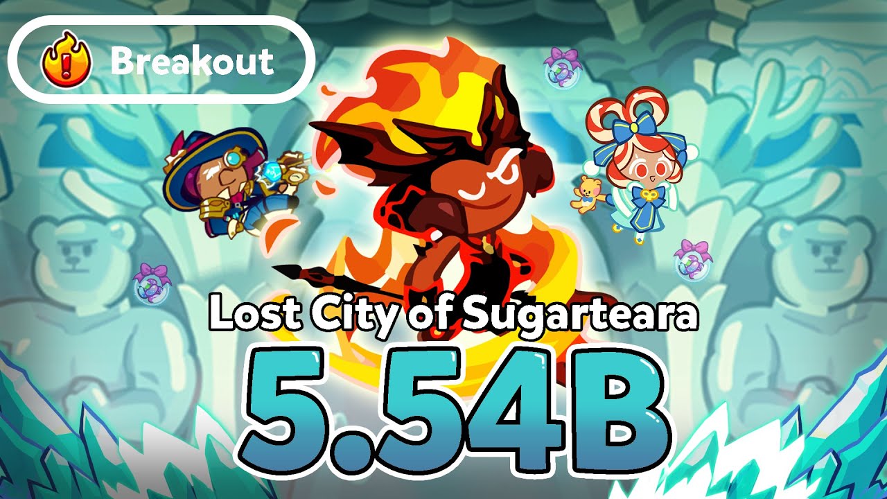 Lost City of Sugartera Breakout 5.54B New Combi & Full Run | CROB
