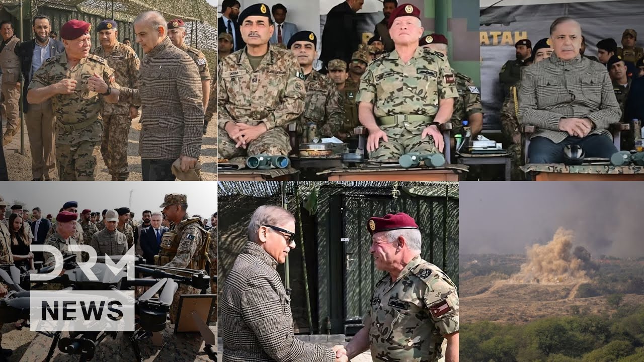 НЕИЗВЕСТНЫЕ МОМЕНТЫ: король Абдалла II, премьер-министр Мунир и премьер-министр Шехбаз стали свид...