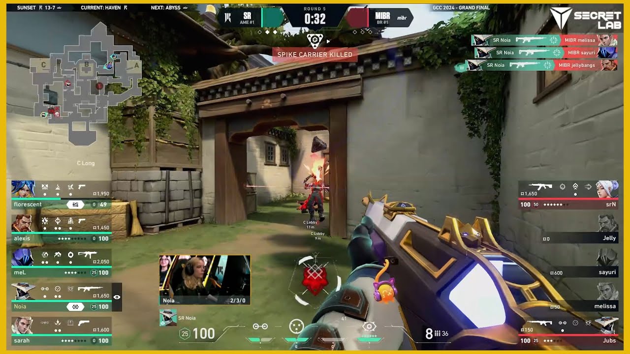 SR Noia Incredible Guardian Ace против MIBR GC | VALORANT Game Changers Berlin 2024