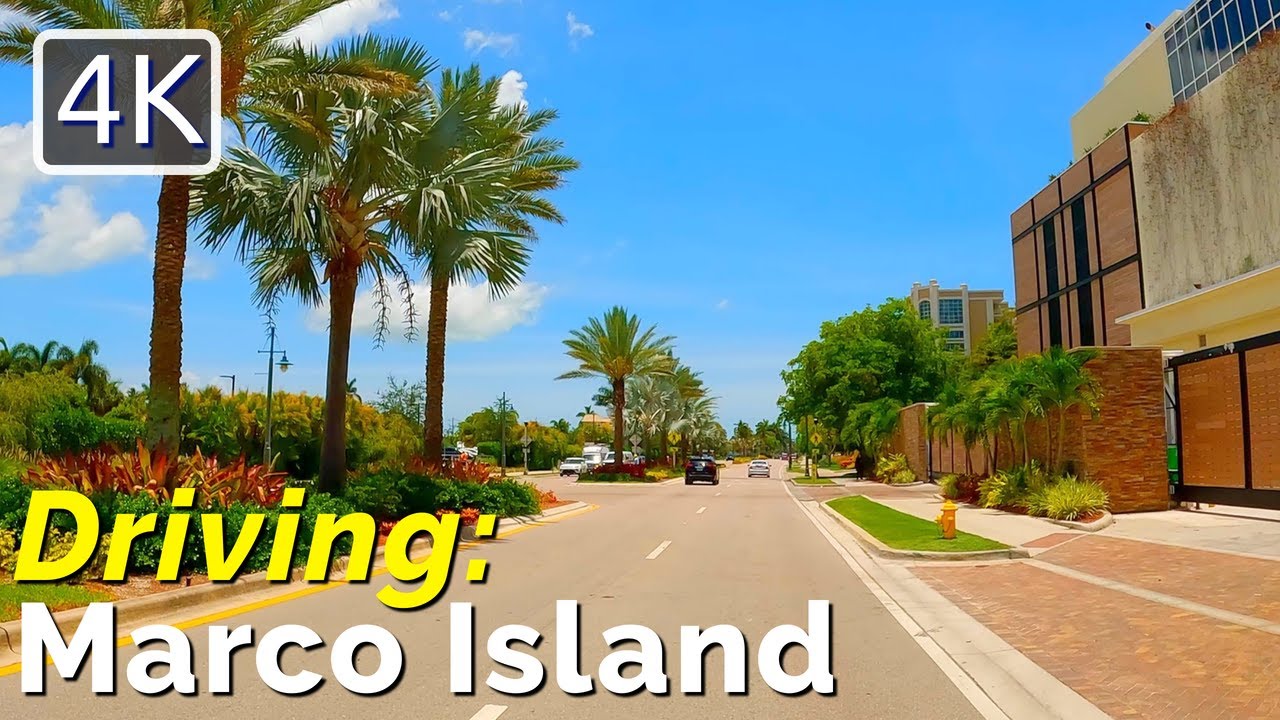 [4K] Marco Island, FL, Driving around Marco Island, June 2022