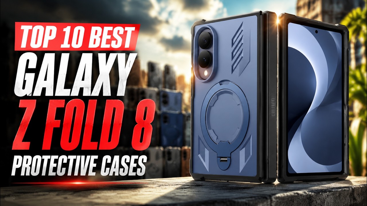 Top 10 Best Galaxy Z Fold 8 Protective Cases | The Smartest Protection Choices for 2026