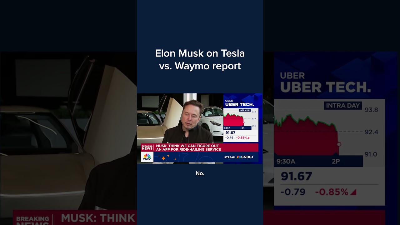 Elon Musk on Tesla vs. Waymo report