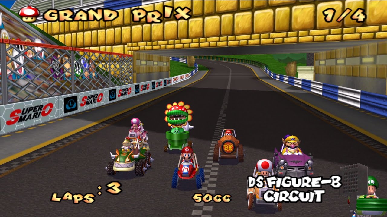 Mario Kart Double Dash Plus v3.3 Custom Mushroom Cup 4 50cc