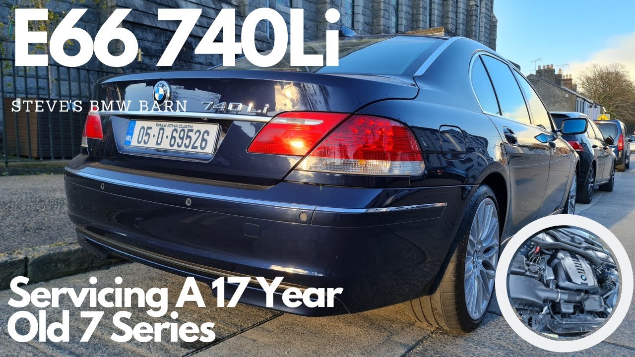 Servicing A 17 Year Old BMW V8 7 Series - 2005 E66 740Li