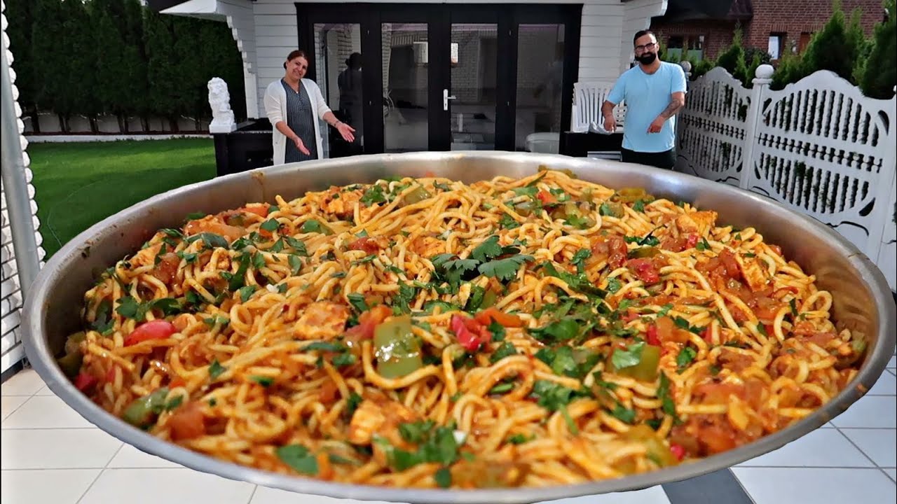 SPAGHETTI AUF KURDISCHER ART 🍝 IHR ISST EURE FINGER MIT 😍