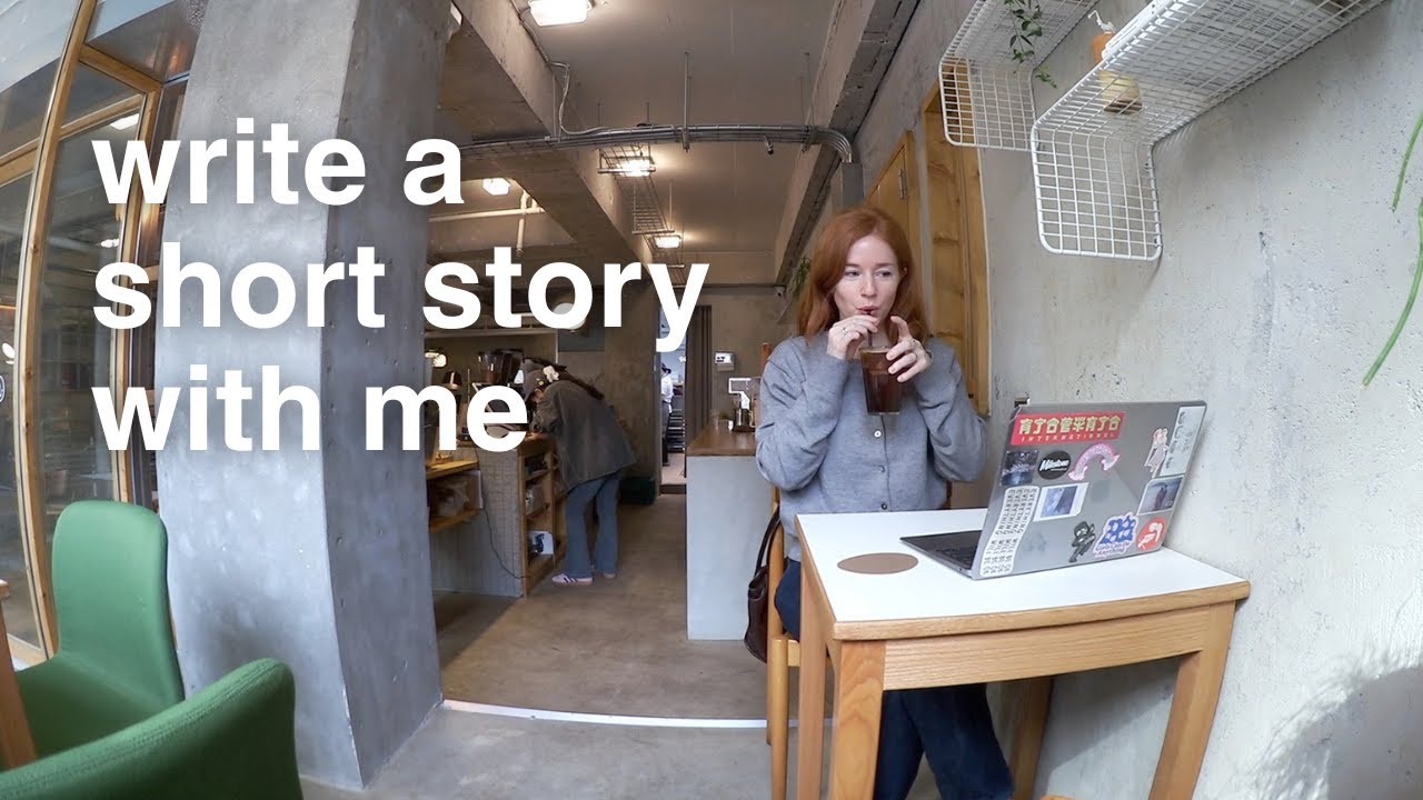 write my first short story with me 🧚 finding my writing style and routine