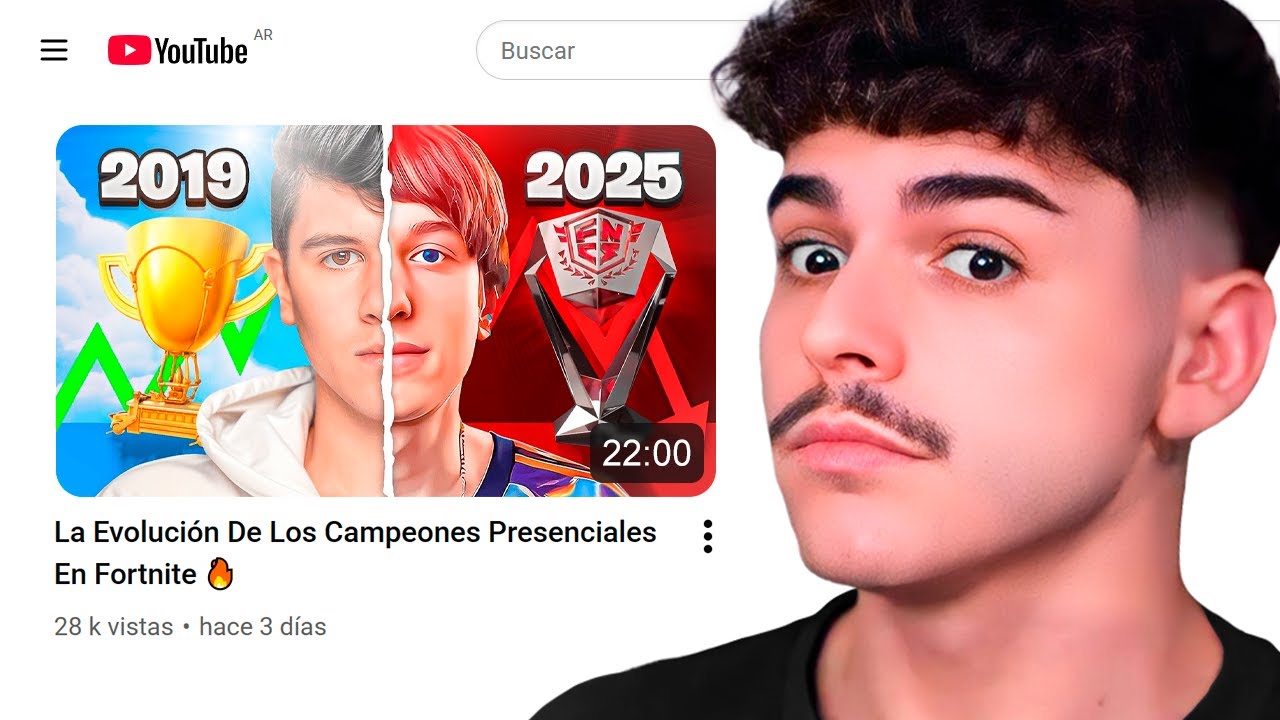 La Evolución De Los Campeones Presenciales de Fortnite