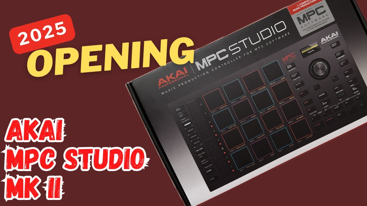 AKAI MPC STUDIO MK II Unboxing