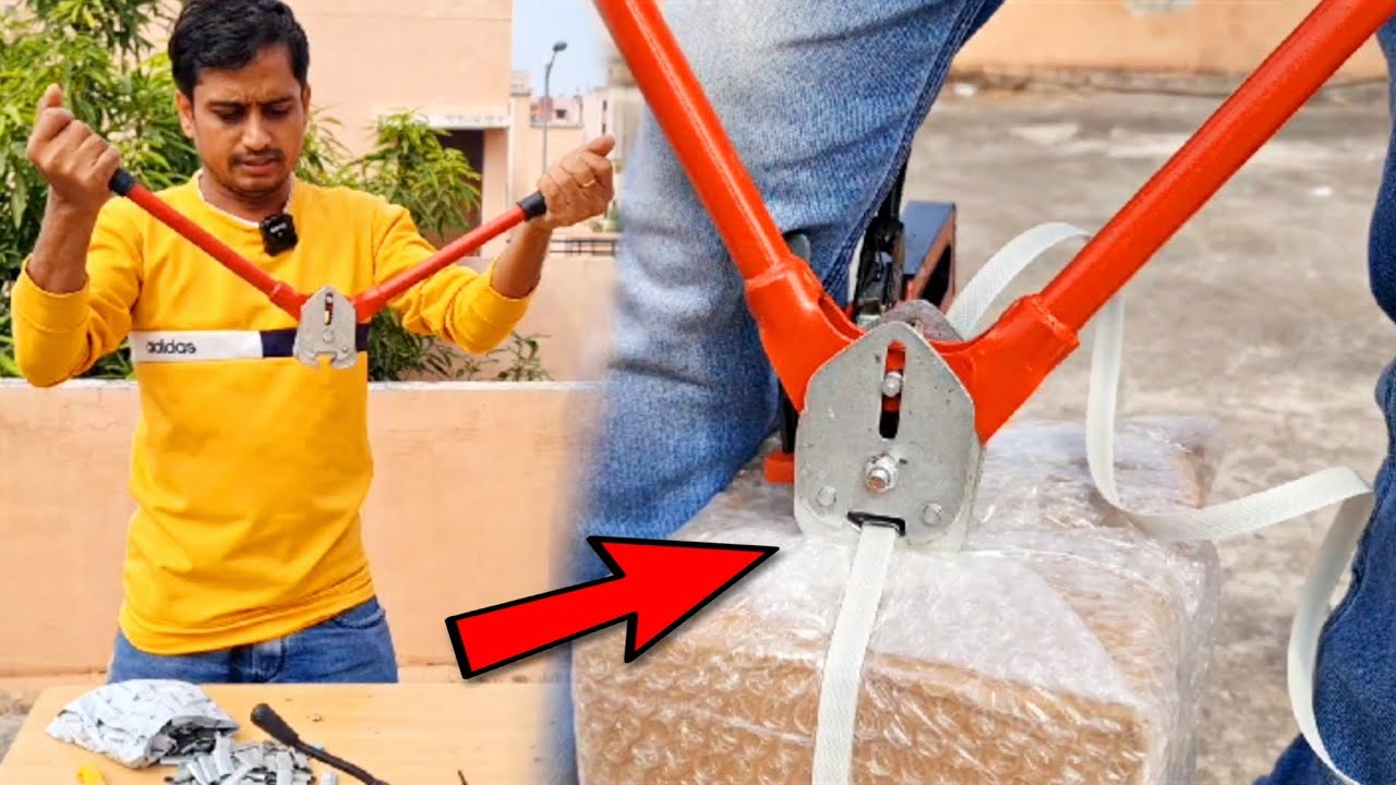 Heavy Duty Box Strapping Packing Tool Kit review | how to use | Nitto tools