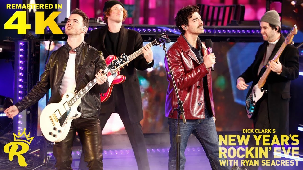 Jonas Brothers New Year's Eve Medley Full Live Performance 2025 | REMASTERED 4K